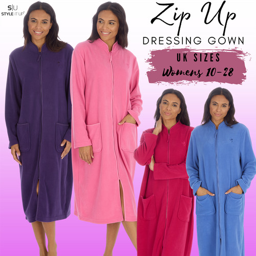 Ladies fleece full zip - fleece,