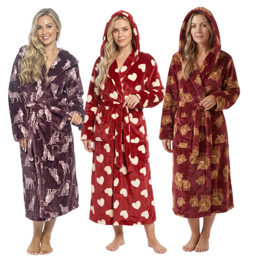 Ladies fleece dressing - ladies,