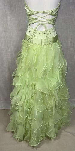Vtg prom dress gown - sz, 4