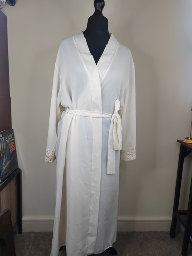 Women vintage ivory dressing - vintage,