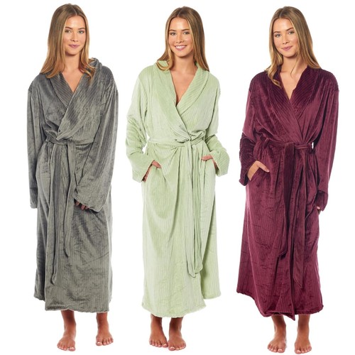 Womens robe soft warm - warm, belted