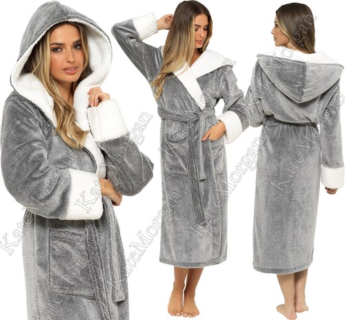 Ladies dressing gown soft - dressing,