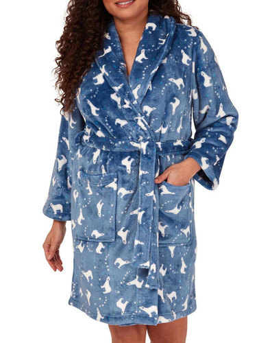 Indigo sky ladies warm cosy - sky,
