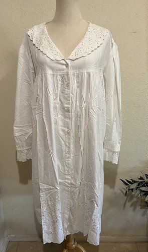 Victorian style vtg 90s cotton - victorian,