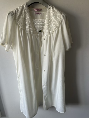 Camille cream dressing gown - cream,